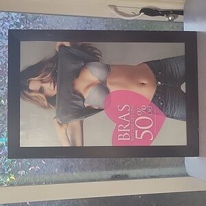 VS RARE Wall Picture/ Photo/ Poster Display Prop Bra 50% Off!